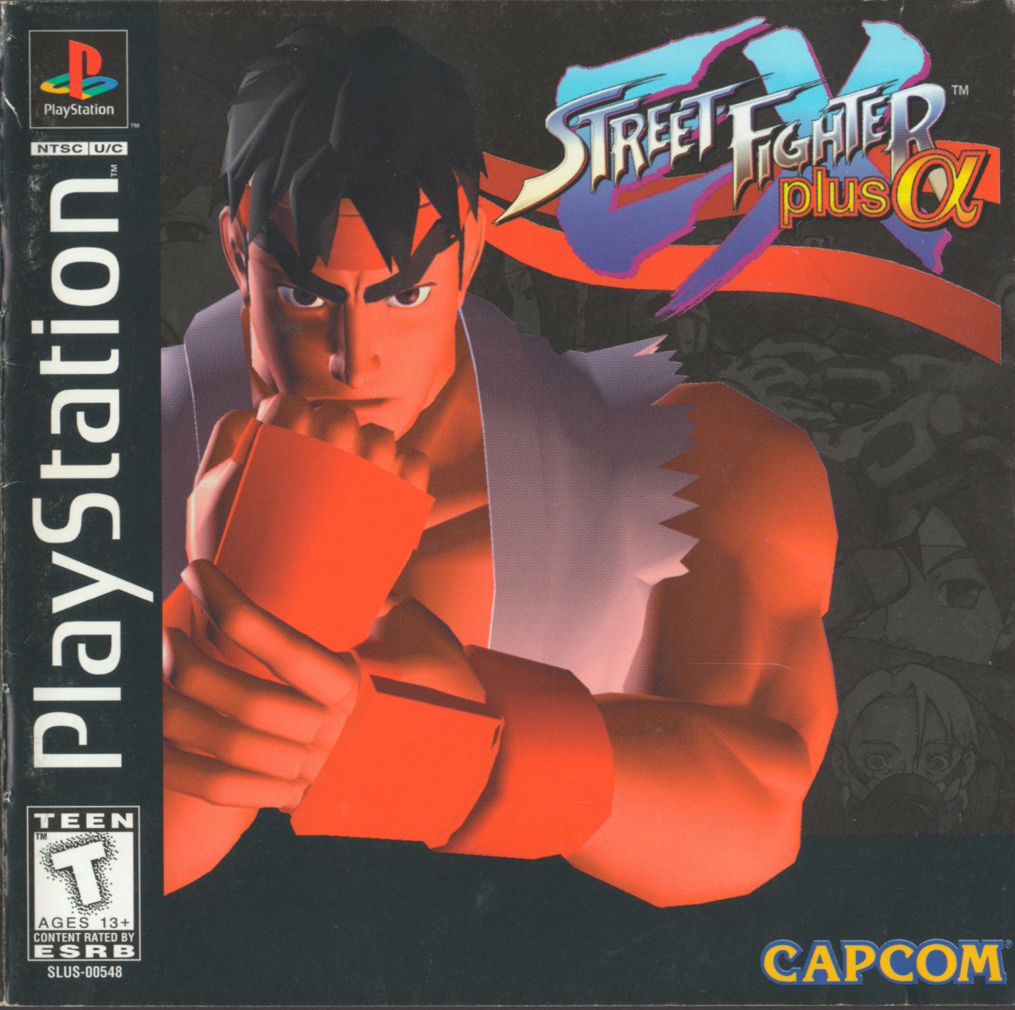 Portada de Street Fighter EX Plus Alpha · US