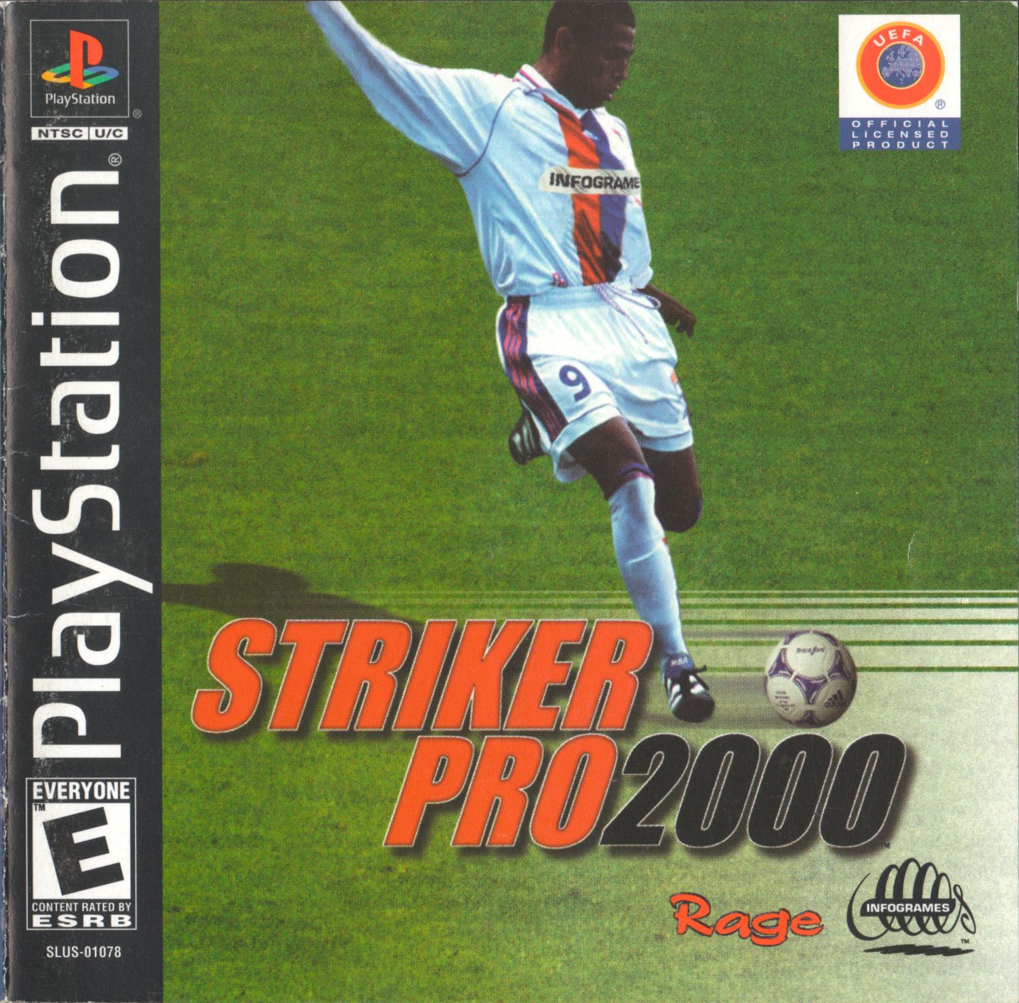Portada de Striker Pro 2000 · US