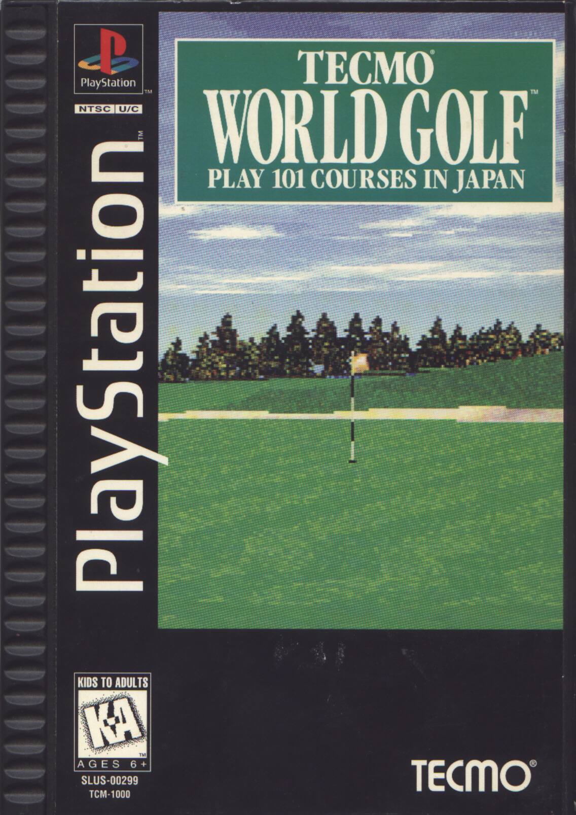 Portada de Tecmo World Golf · US