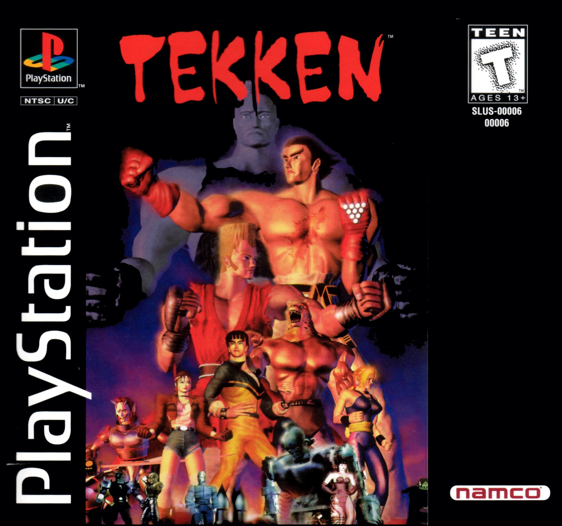Portada de Tekken · US