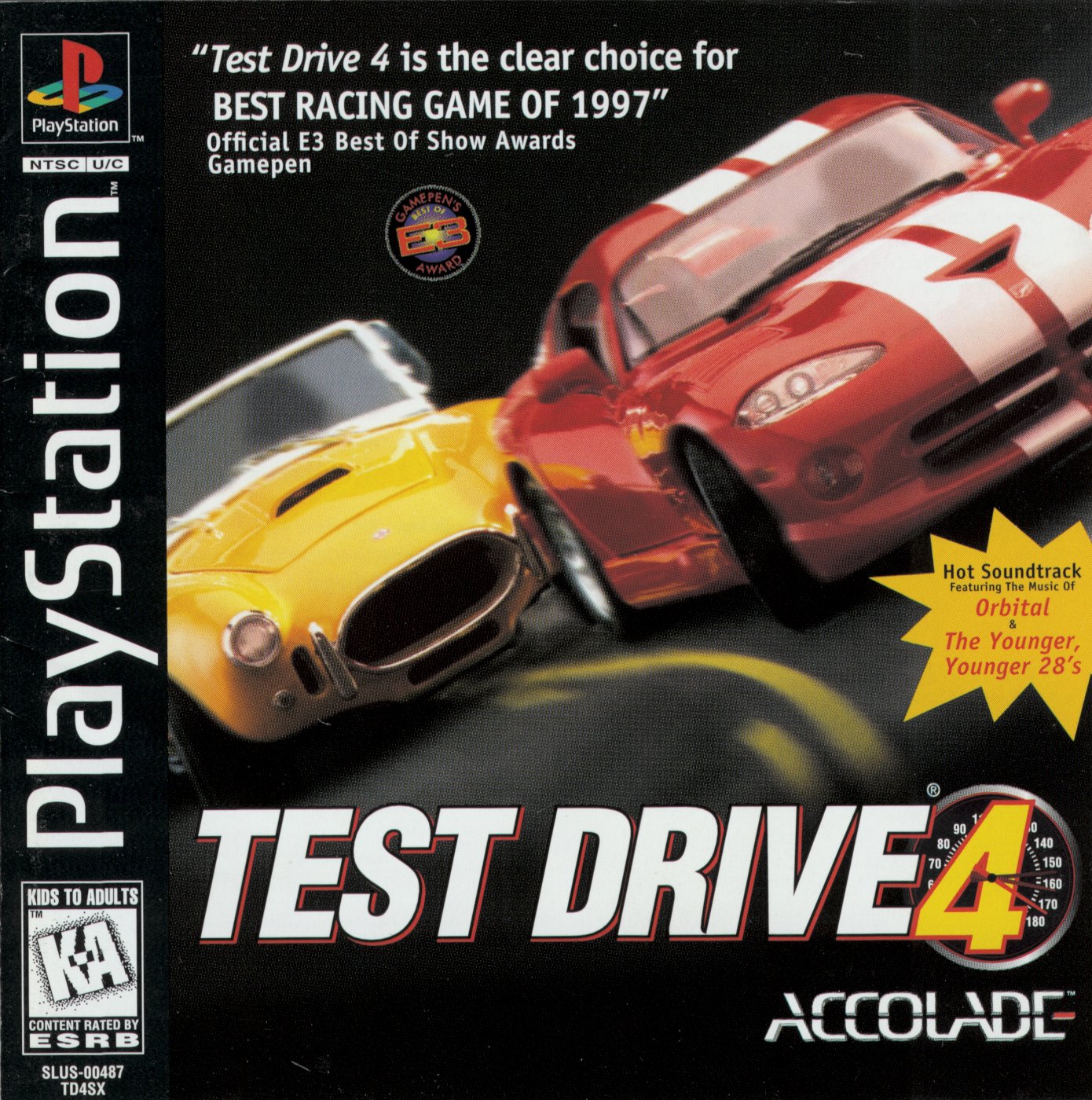 Portada de Test Drive 4 · US