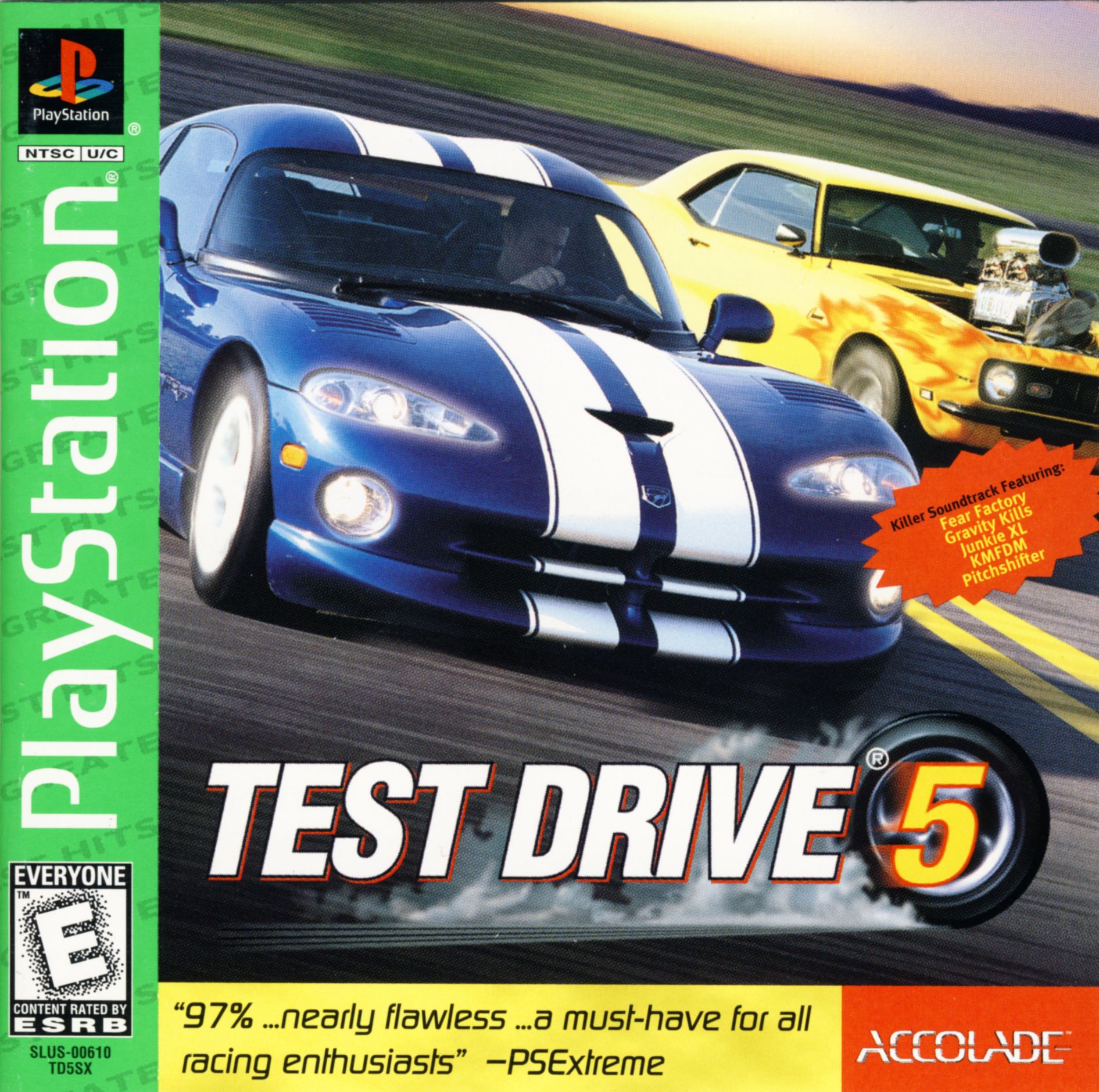 Portada · Greatest Hits de Test Drive 5 · US