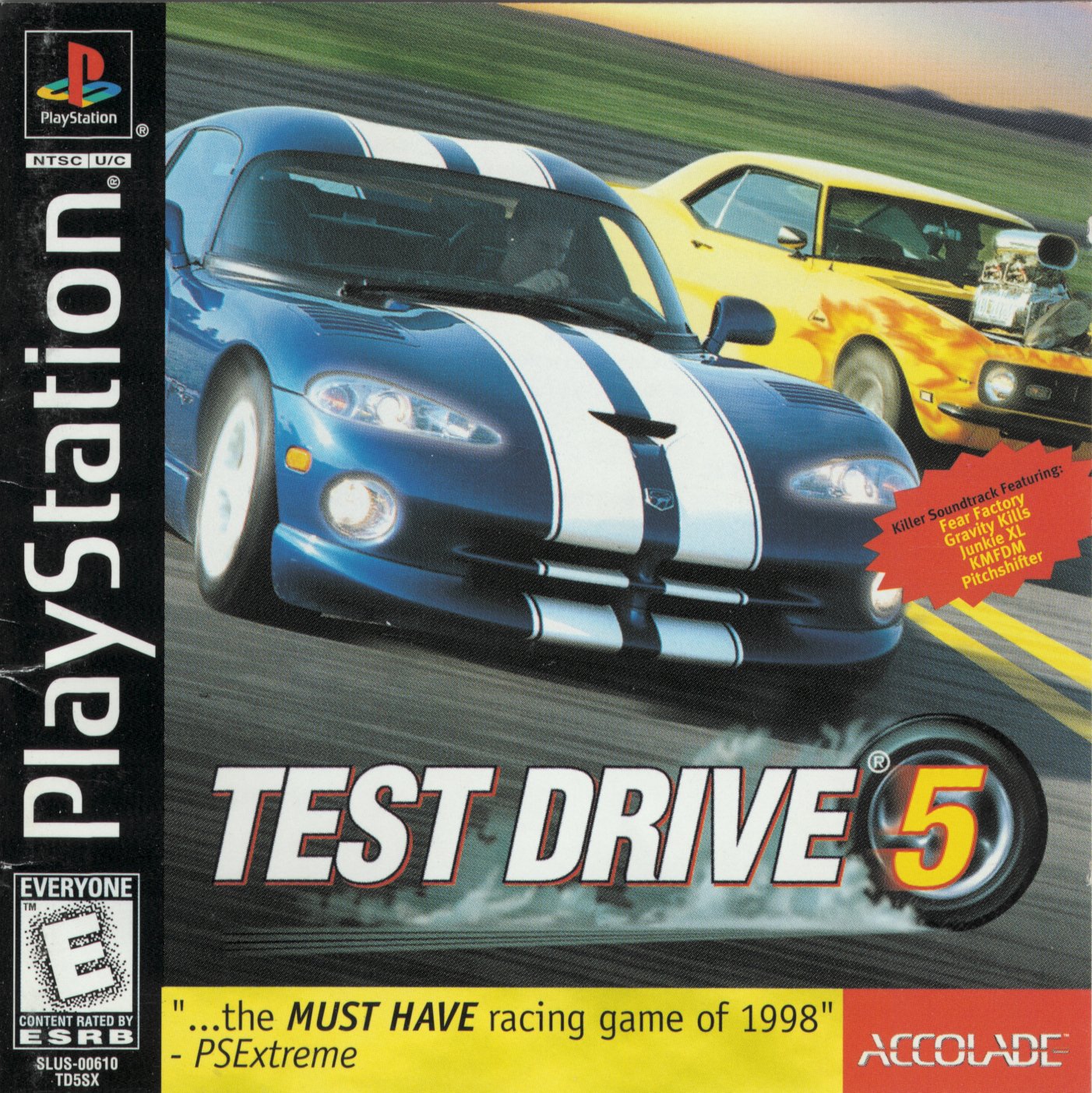 Portada de Test Drive 5 · US