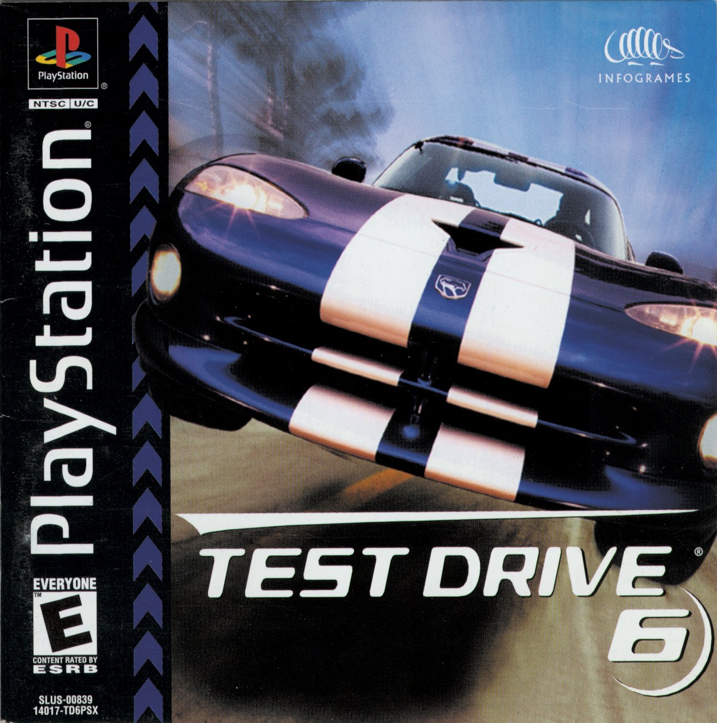 Portada de Test Drive 6 · US