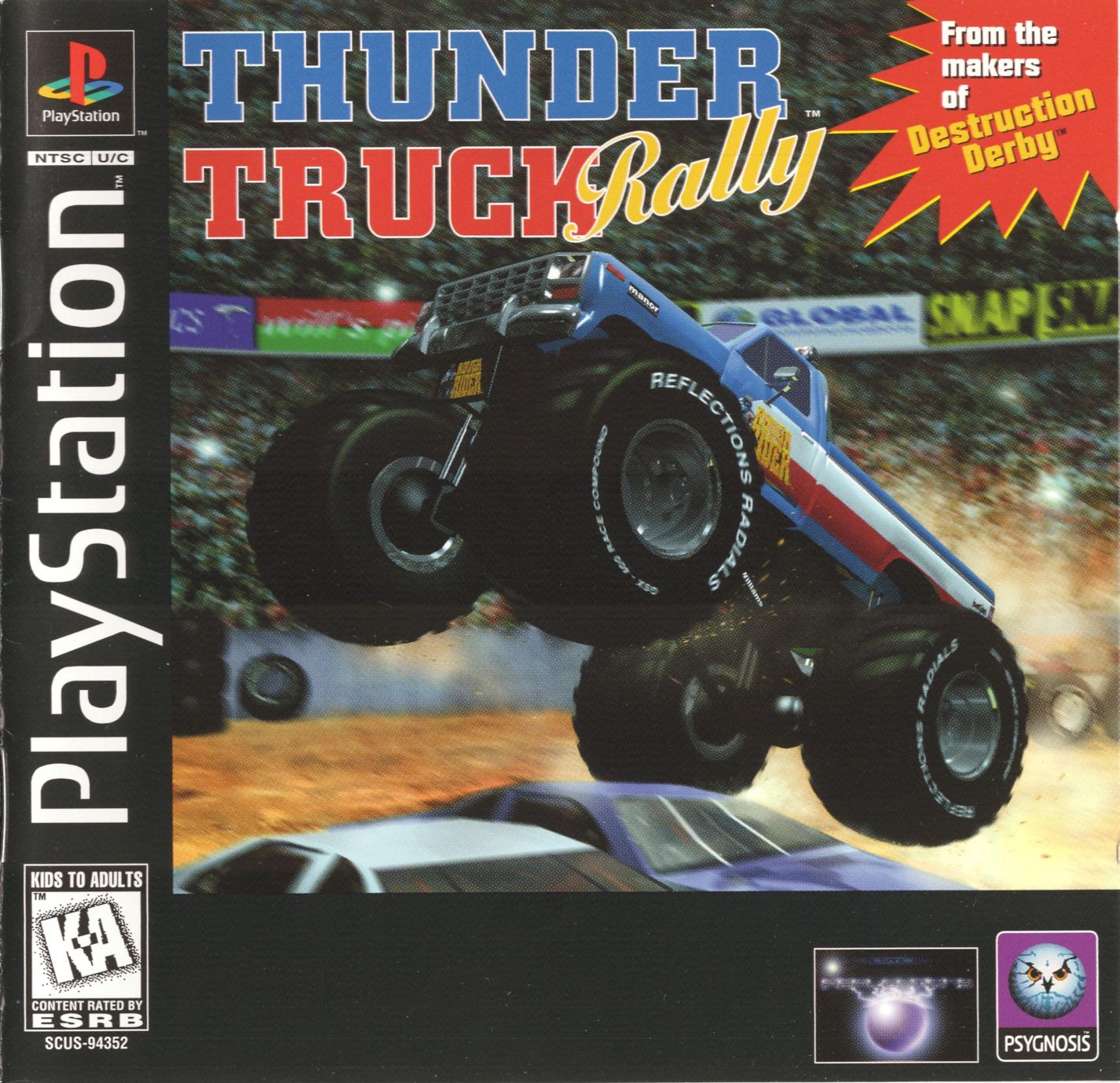 Portada de Thunder Truck Rally · US