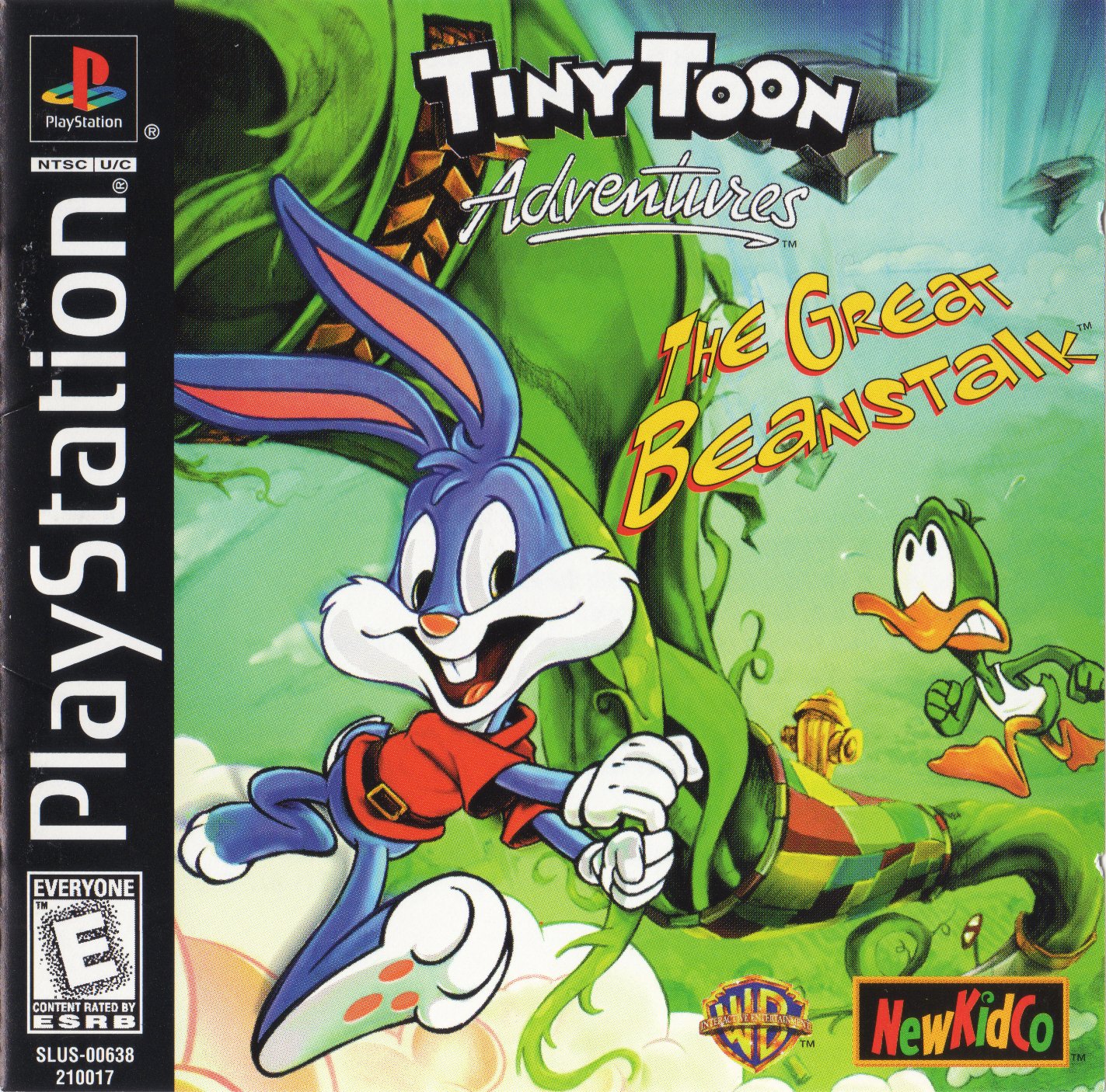 Portada de Tiny Toon Adventures The Great Beanstalk · US