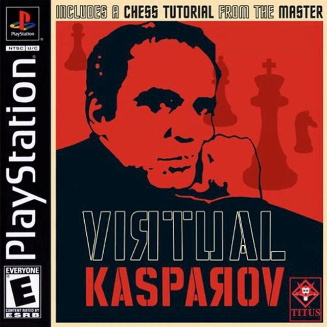 Portada de Virtual Kasparov · US