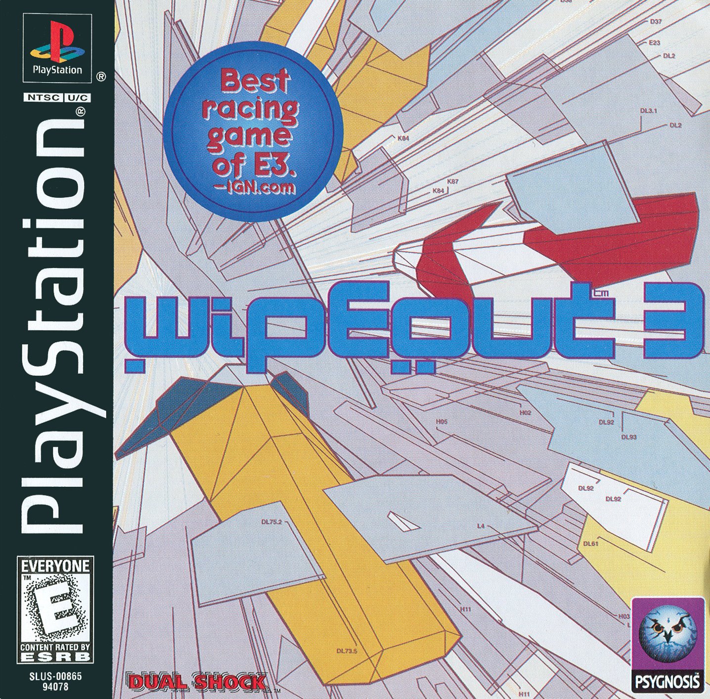 Portada de Wipeout 3 · US