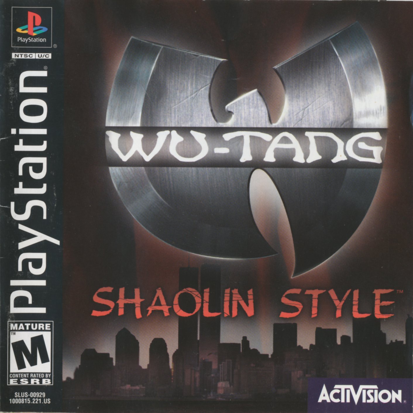 Portada de Wu-Tang Shaolin Style · US