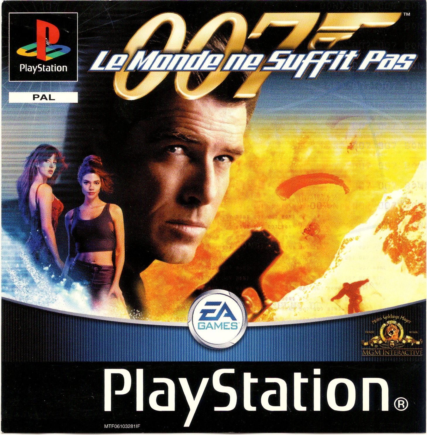 Portada de 007 - Le Monde Ne Suffit Pas · PAL Francia