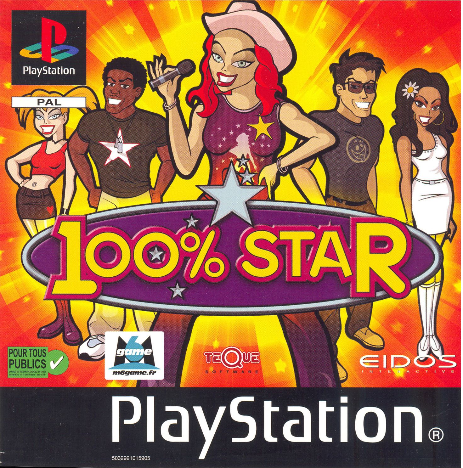 Portada de 100% Star · PAL Francia