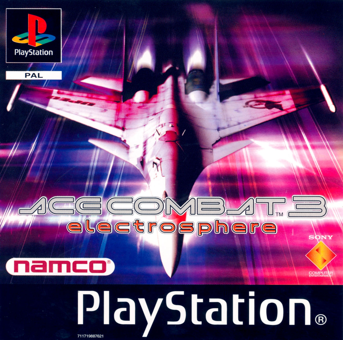 Portada de Ace Combat 3 Electrosphere · EU