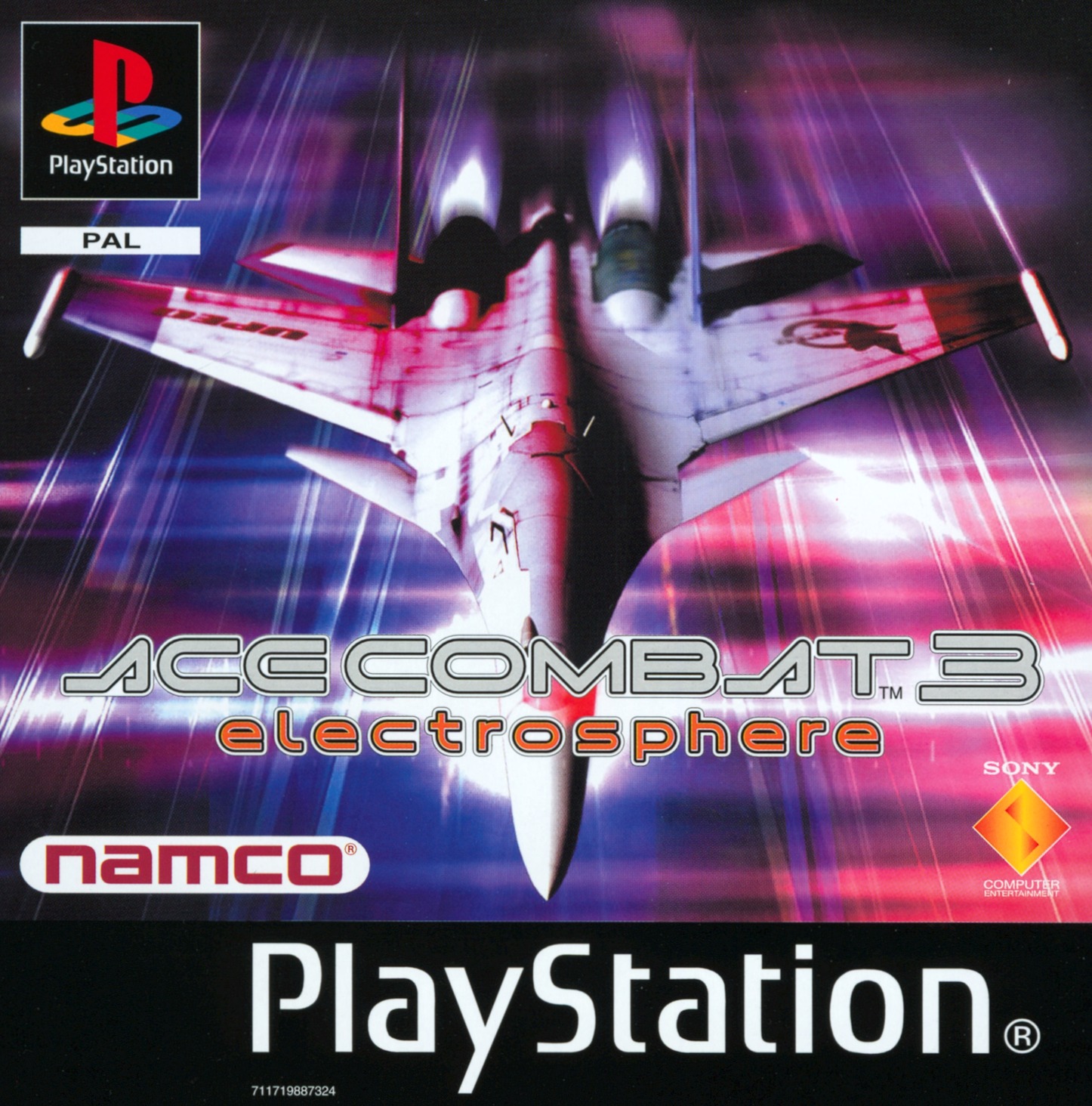 Portada de Ace Combat 3 Electrosphere · DE