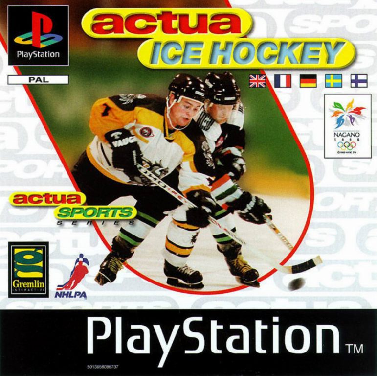 Portada de Actua Ice Hockey · EU