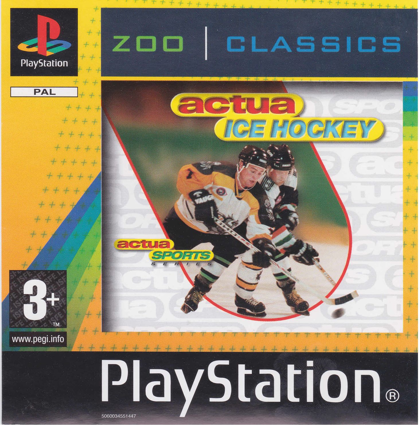Portada de Actua Ice Hockey · EU
