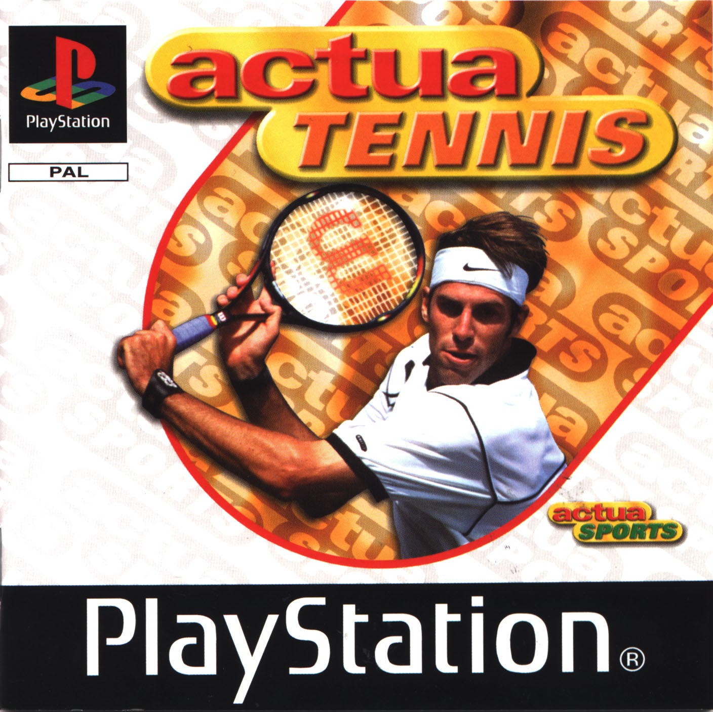 Portada de Actua Tennis · EU