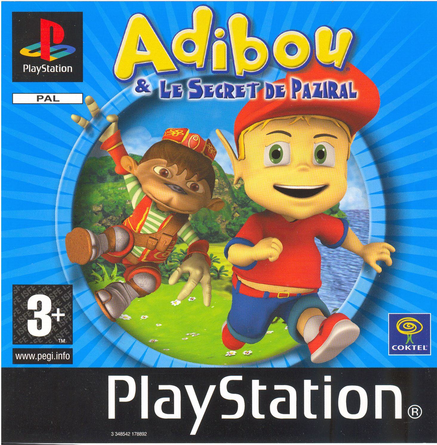 Portada de Adiboo & Paziral's Secret · FR