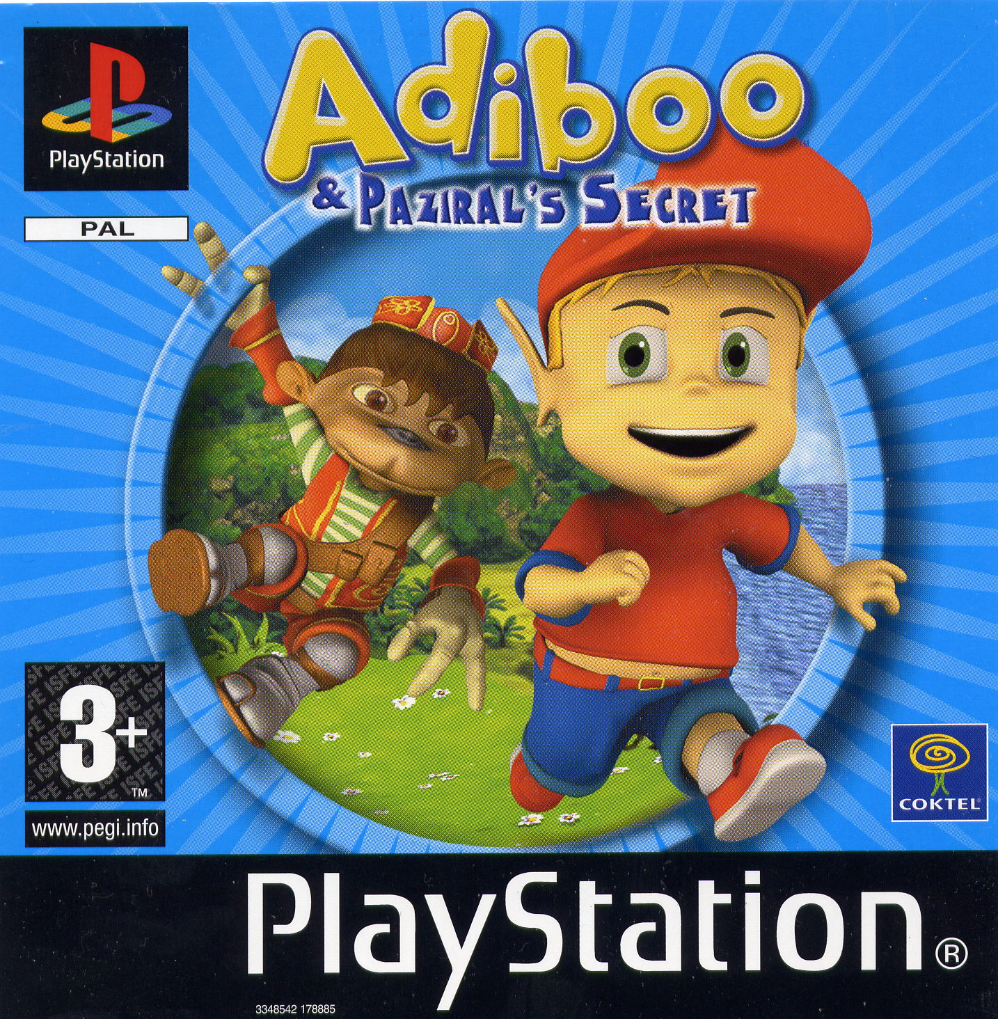 Portada de Adiboo & Paziral's Secret · EU