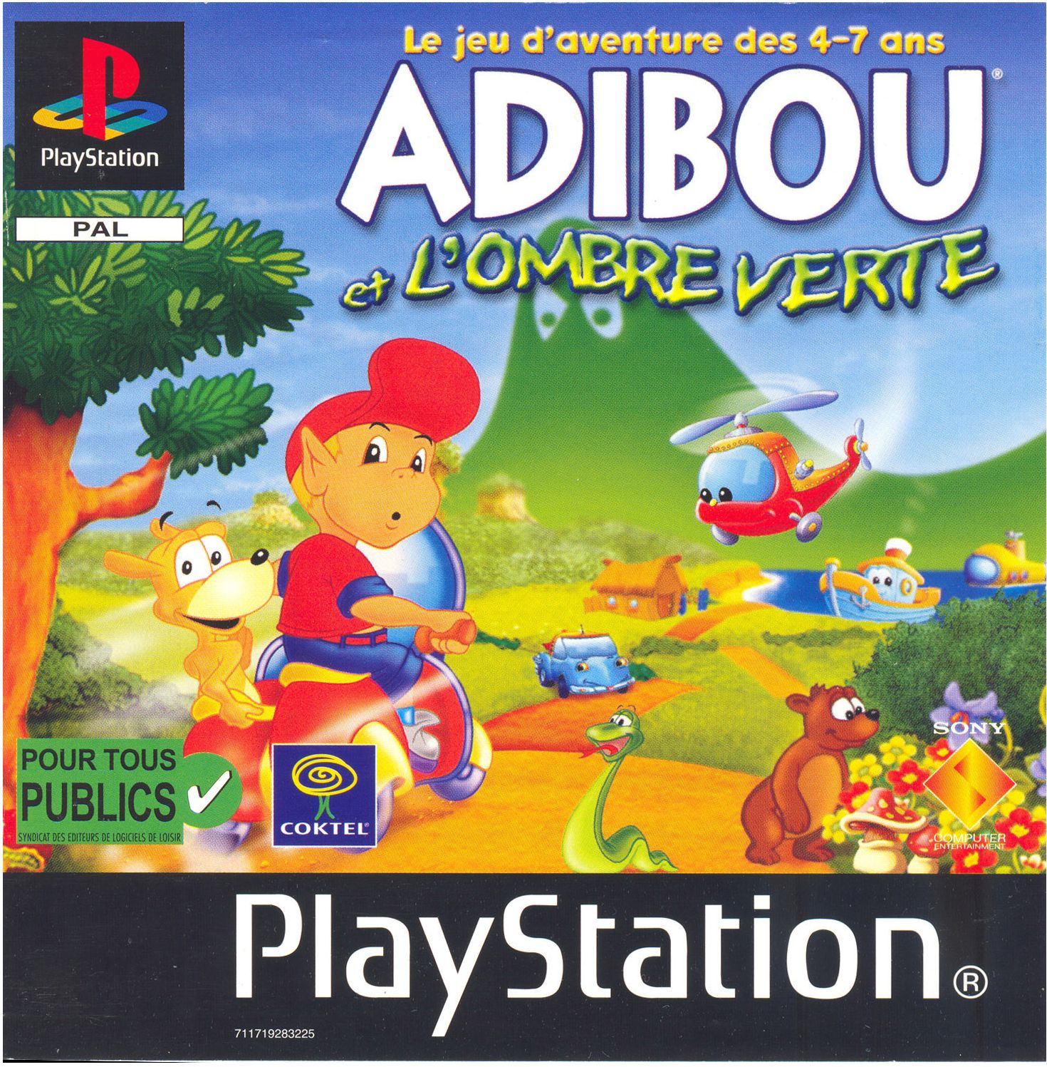 Portada de Adibou et L'Ombre Verte · FR