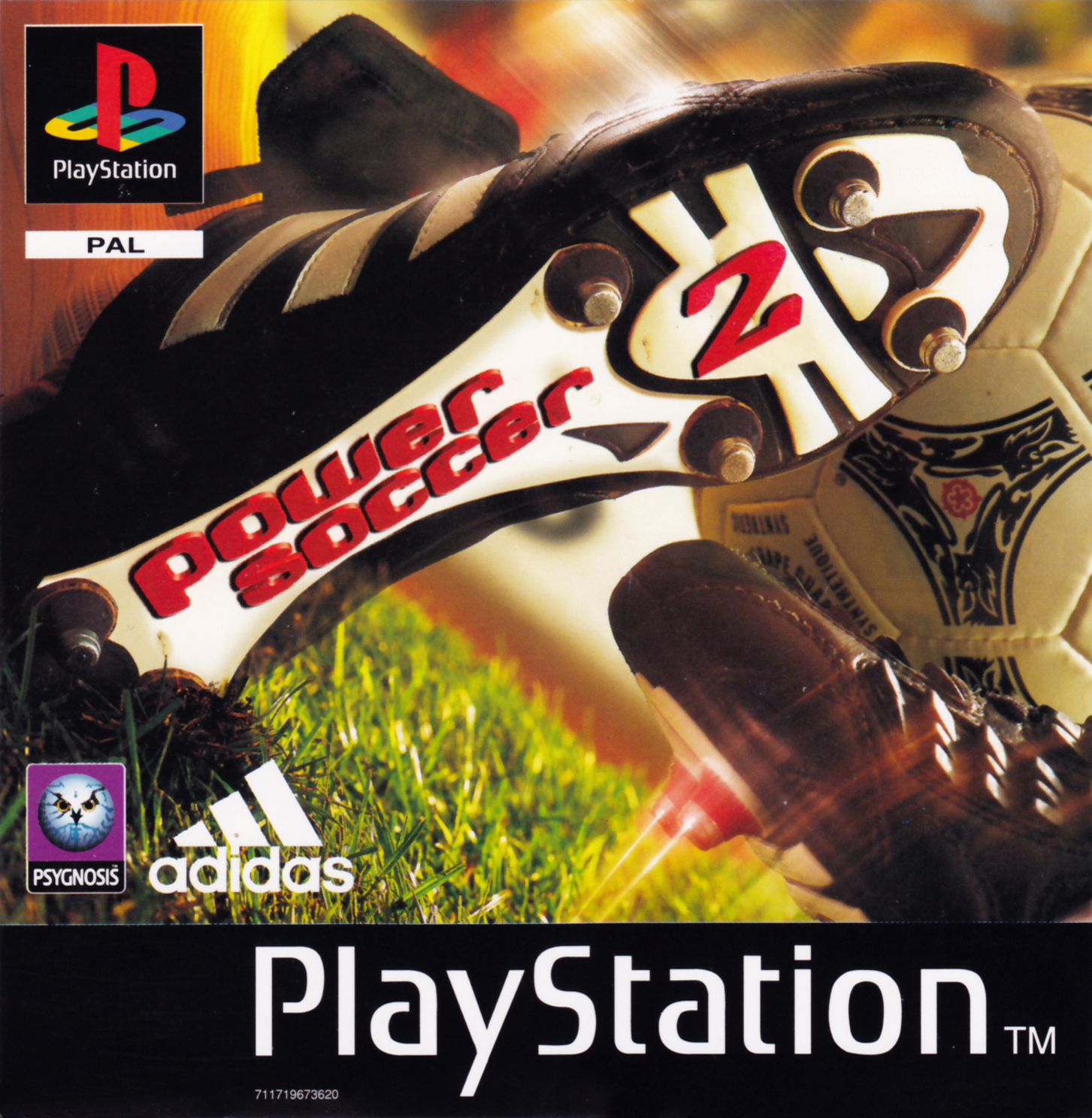Portada de Adidas Power Soccer 2 · EU