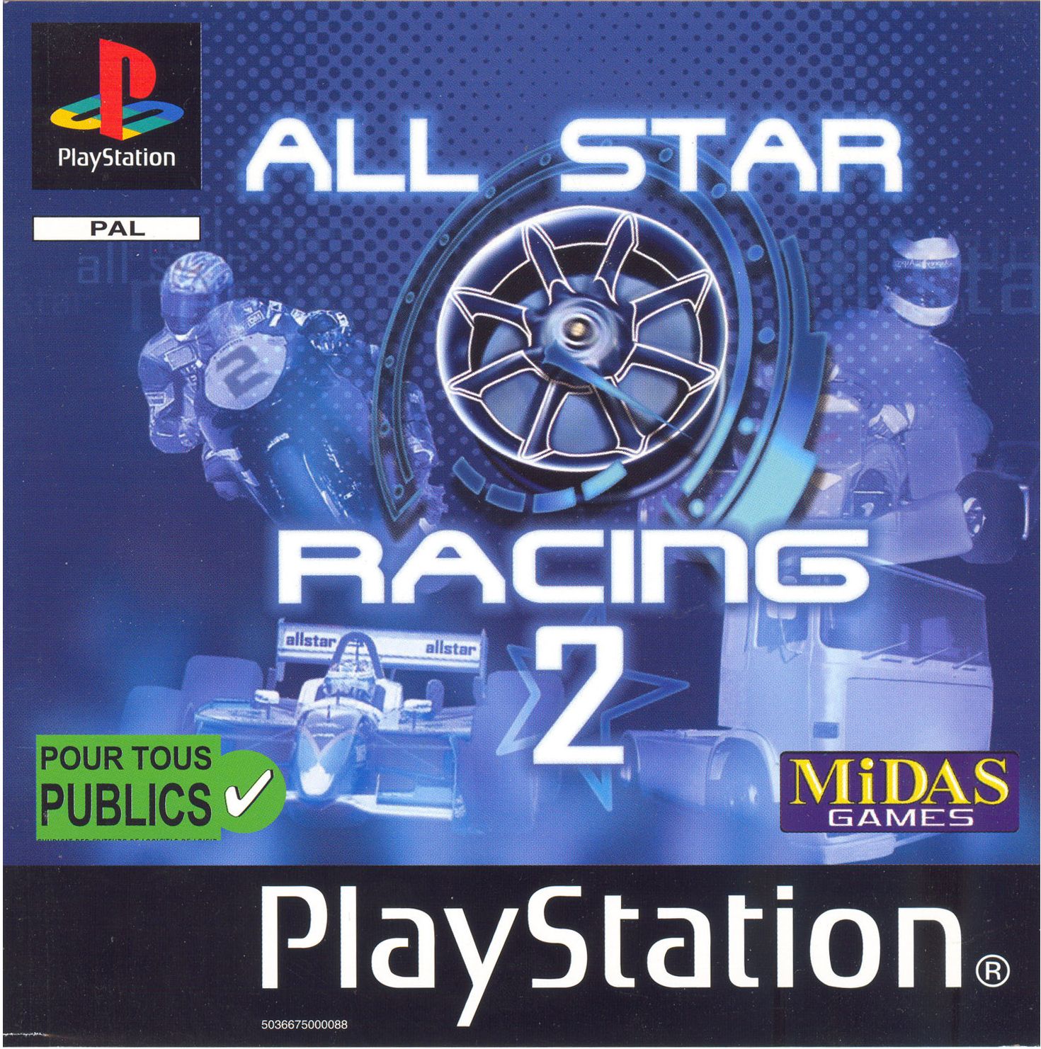 Portada de All-Star Racing 2 · FR