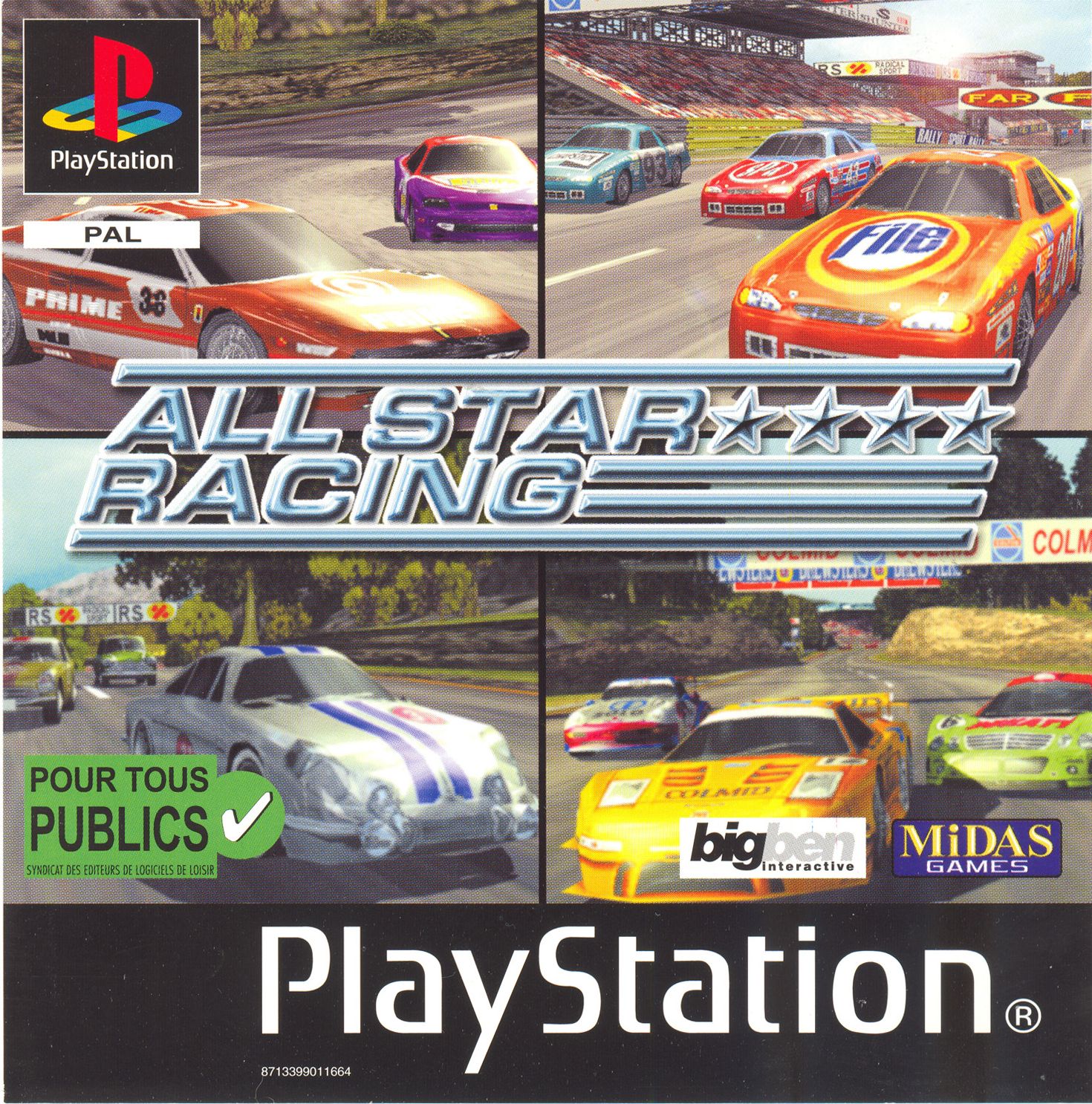 Portada de All-Star Racing · FR