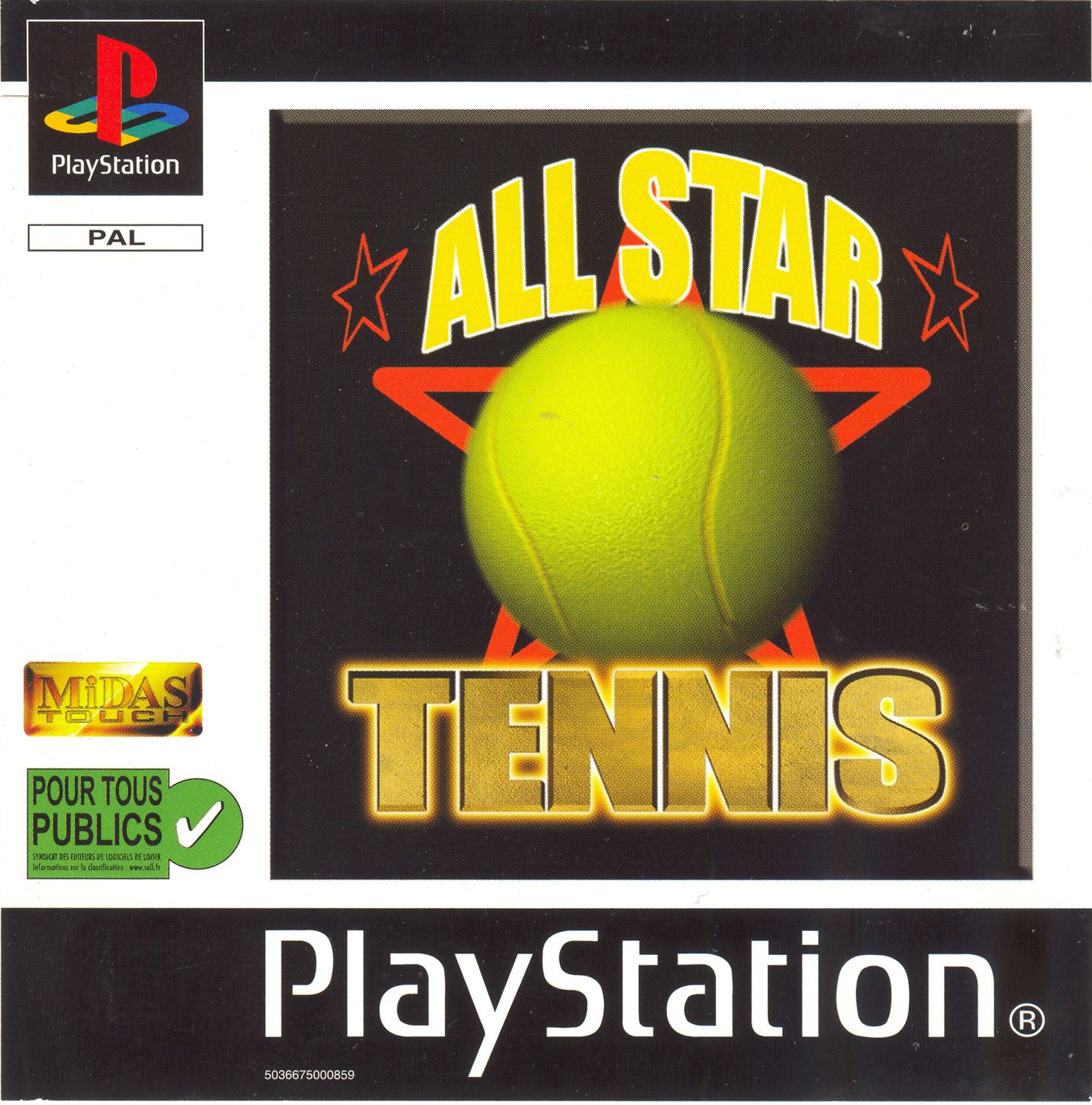Portada de All-Star Tennis · FR