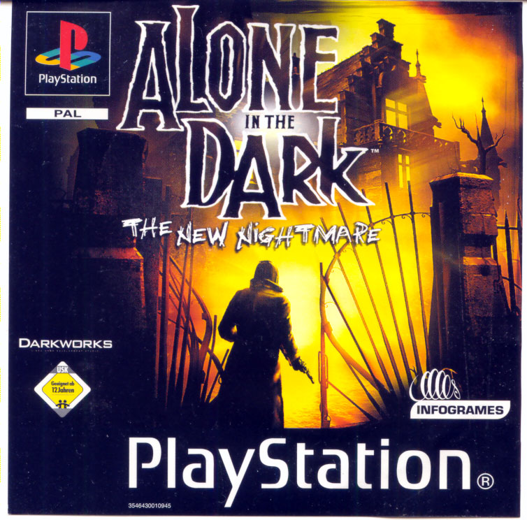Portada de Alone in the Dark - The New Nightmare · PAL Alemania
