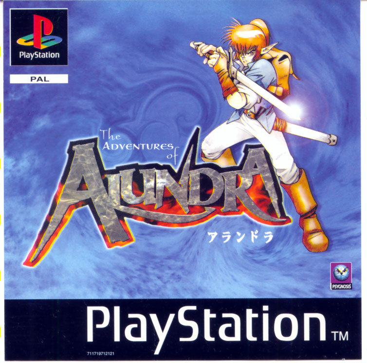 Portada de Alundra · PAL Alemania