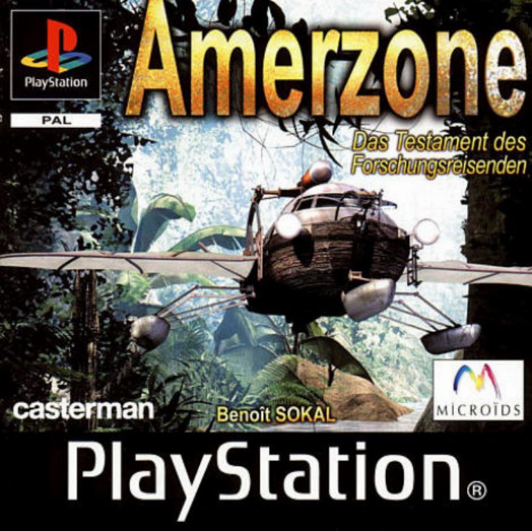 Portada de Amerzone - Das Testament des Forschungsreisenden · PAL Alemania