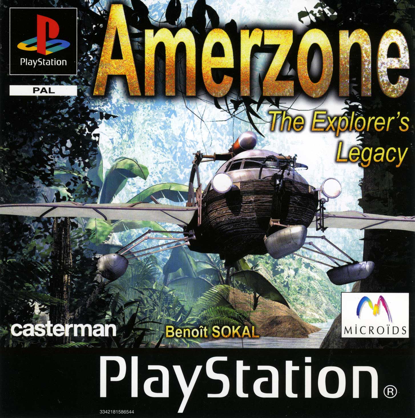 Portada de Amerzone The Explorer's Legacy · GB