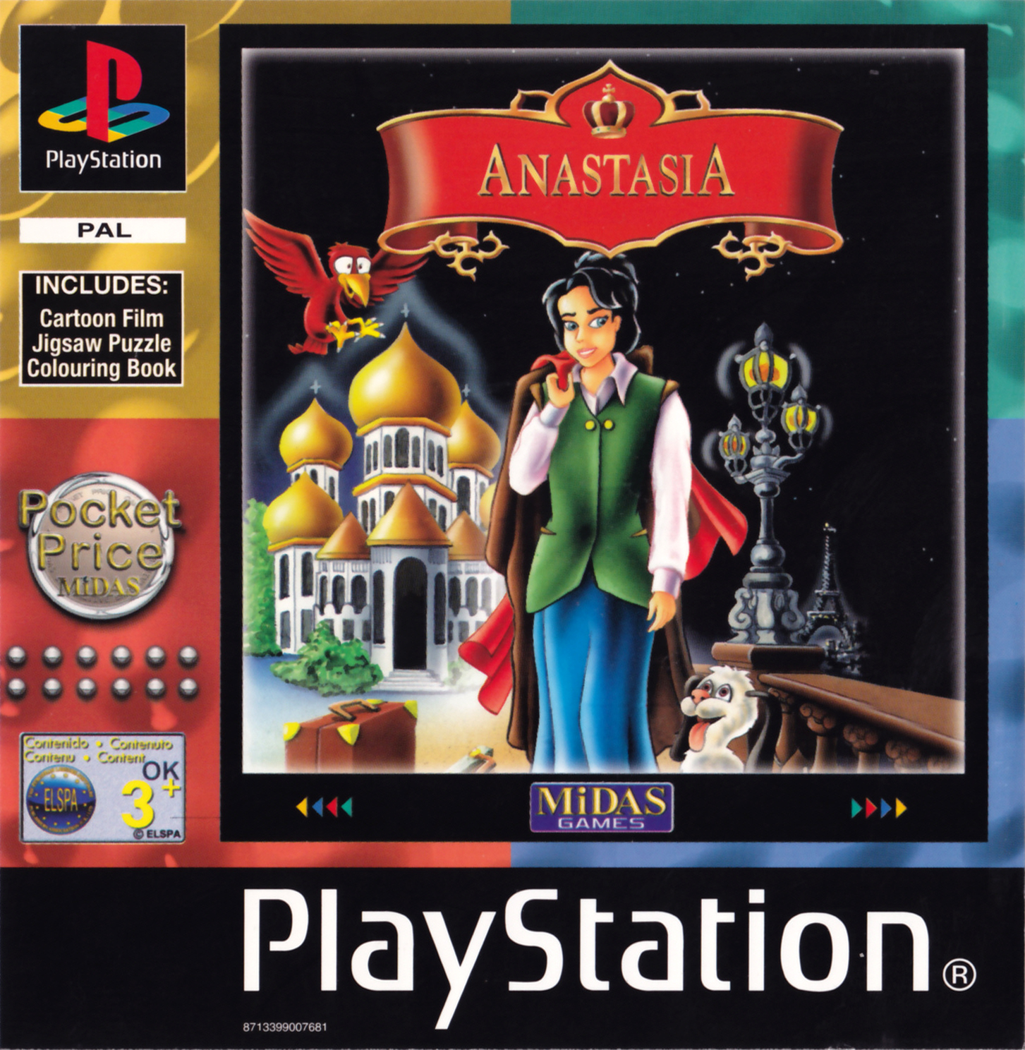 Portada de Anastasia · EU