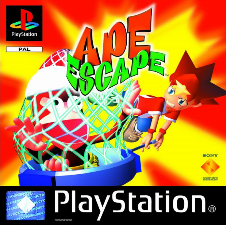Portada de Ape Escape · PAL Alemania