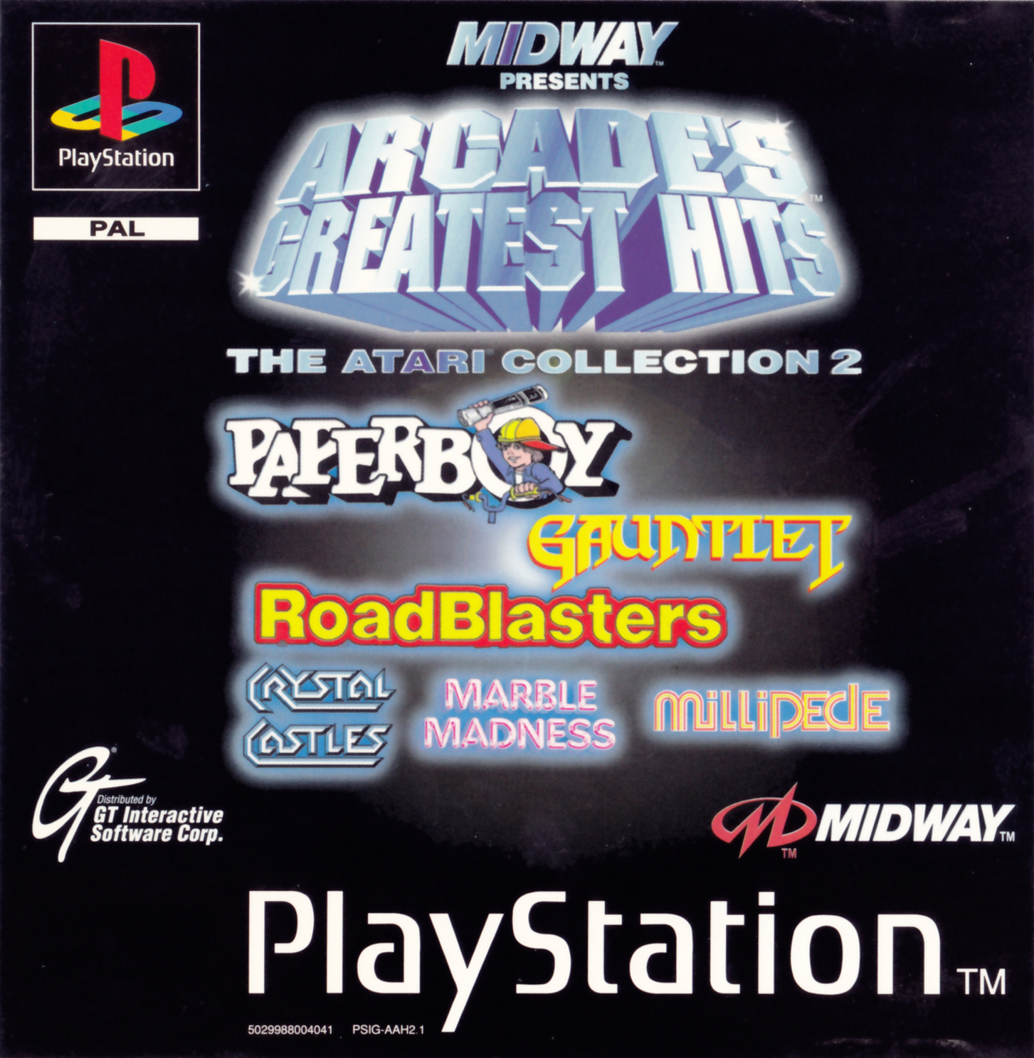 Portada de Arcade's Greatest Hits Atari Collection 2 · PAL Europa