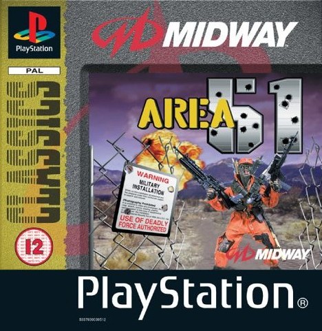 Portada de Area 51 [Midway Classics] · PAL Europa