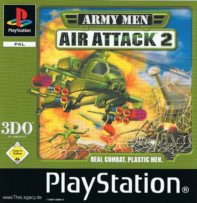 Portada de Army Men - Air Attack 2 · PAL Alemania
