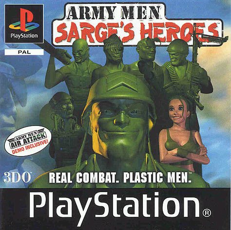 Portada de Army Men - Sarge's Heroes · PAL Alemania