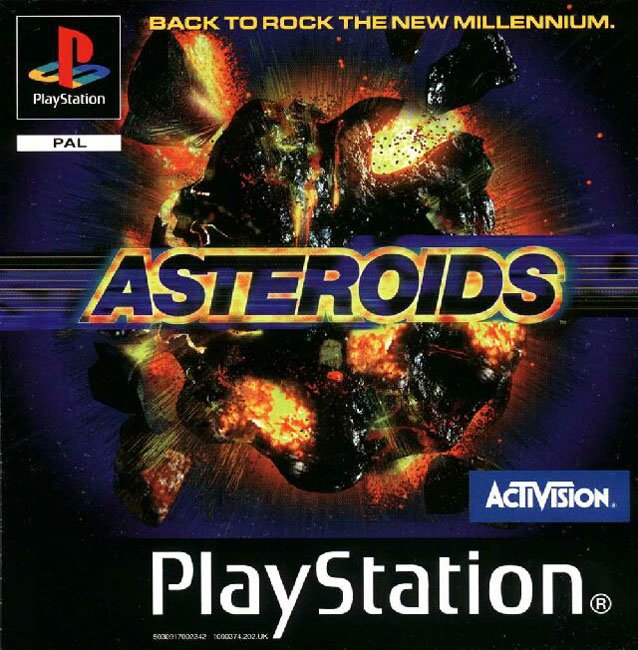 Portada de Asteroids · PAL Europa