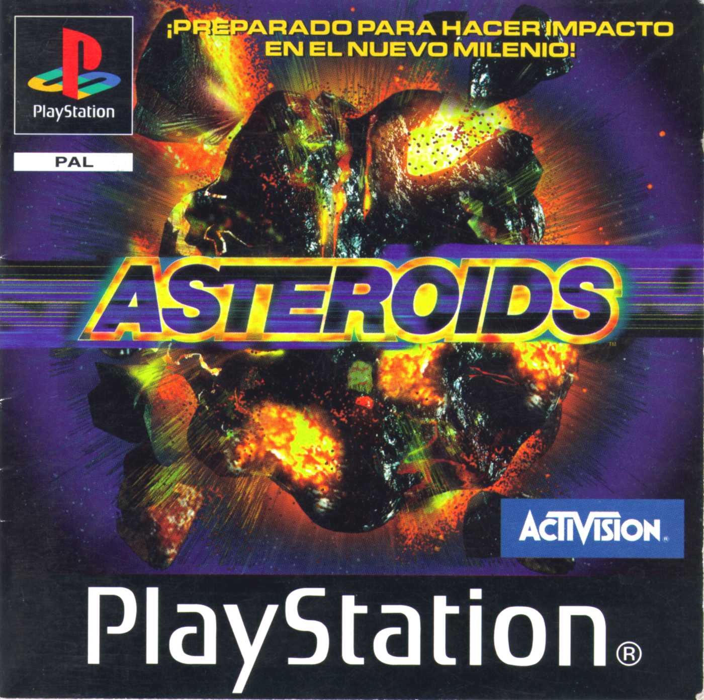 Portada de Asteroids · ES