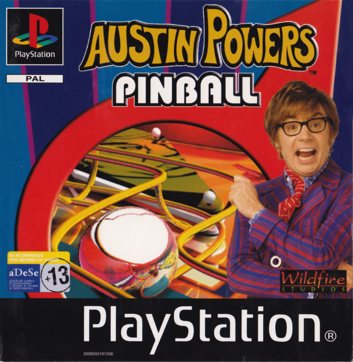 Portada de Austin Powers Pinball · EU