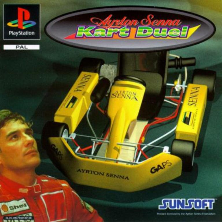 Portada de Ayrton Senna Kart Duel · EU