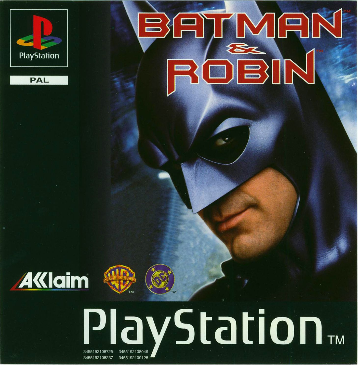 Portada de Batman & Robin · PAL Europa