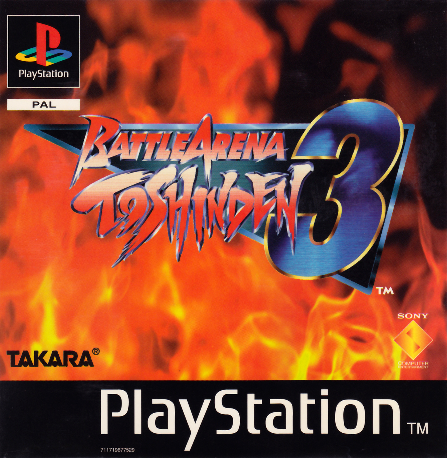 Portada de Battle Arena Toshinden 3 · EU