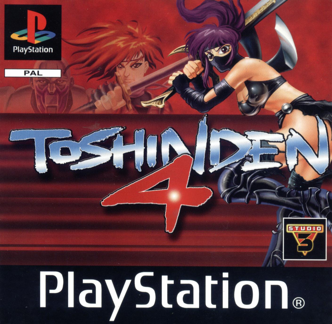 Portada de Toshinden 4 · PAL Europa