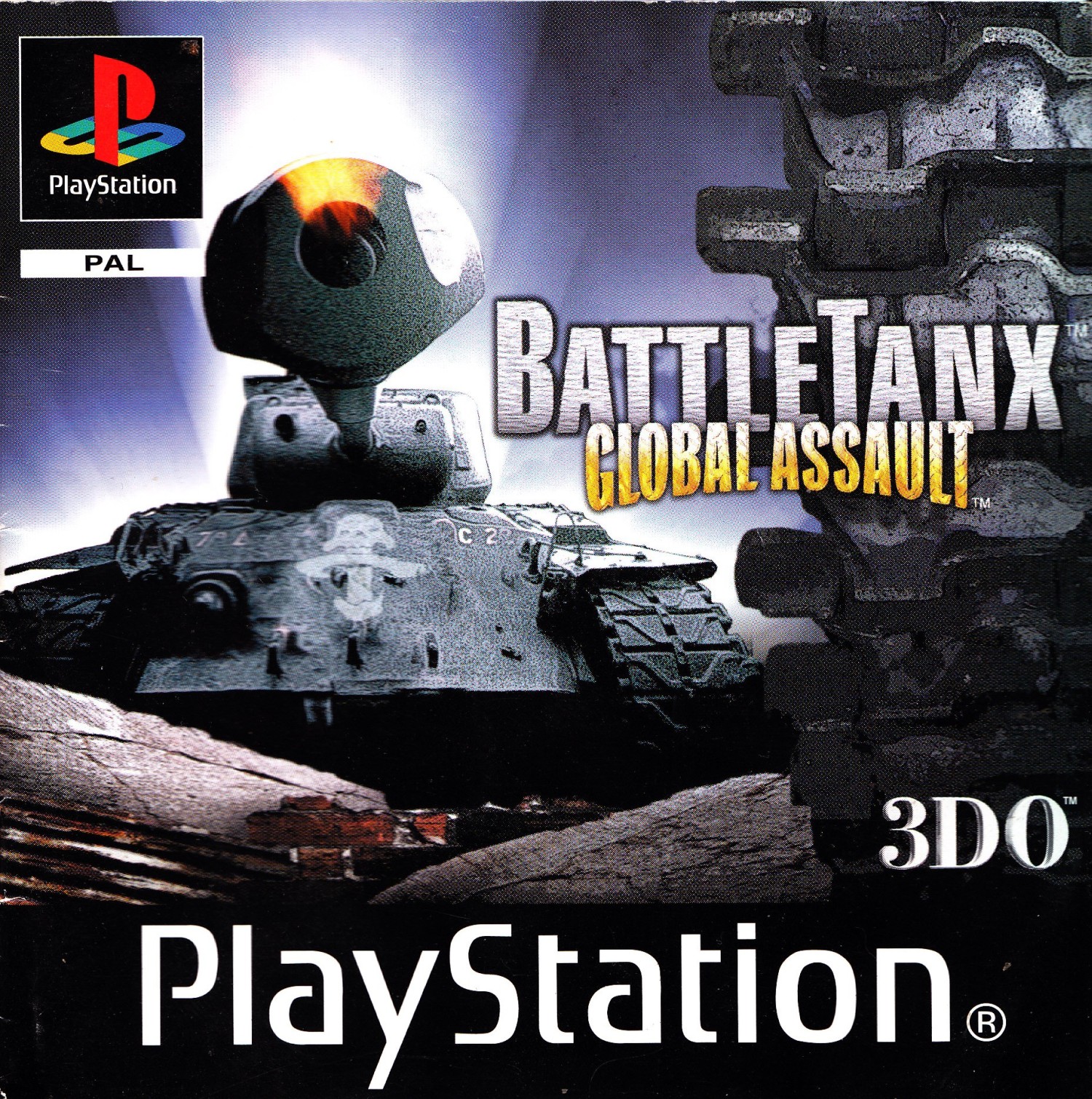 Portada de BattleTanx - Global Assault · EU
