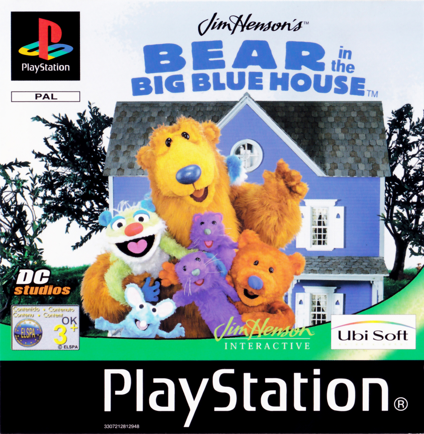 Portada de Jim Henson's Bear in the Big Blue House · EU