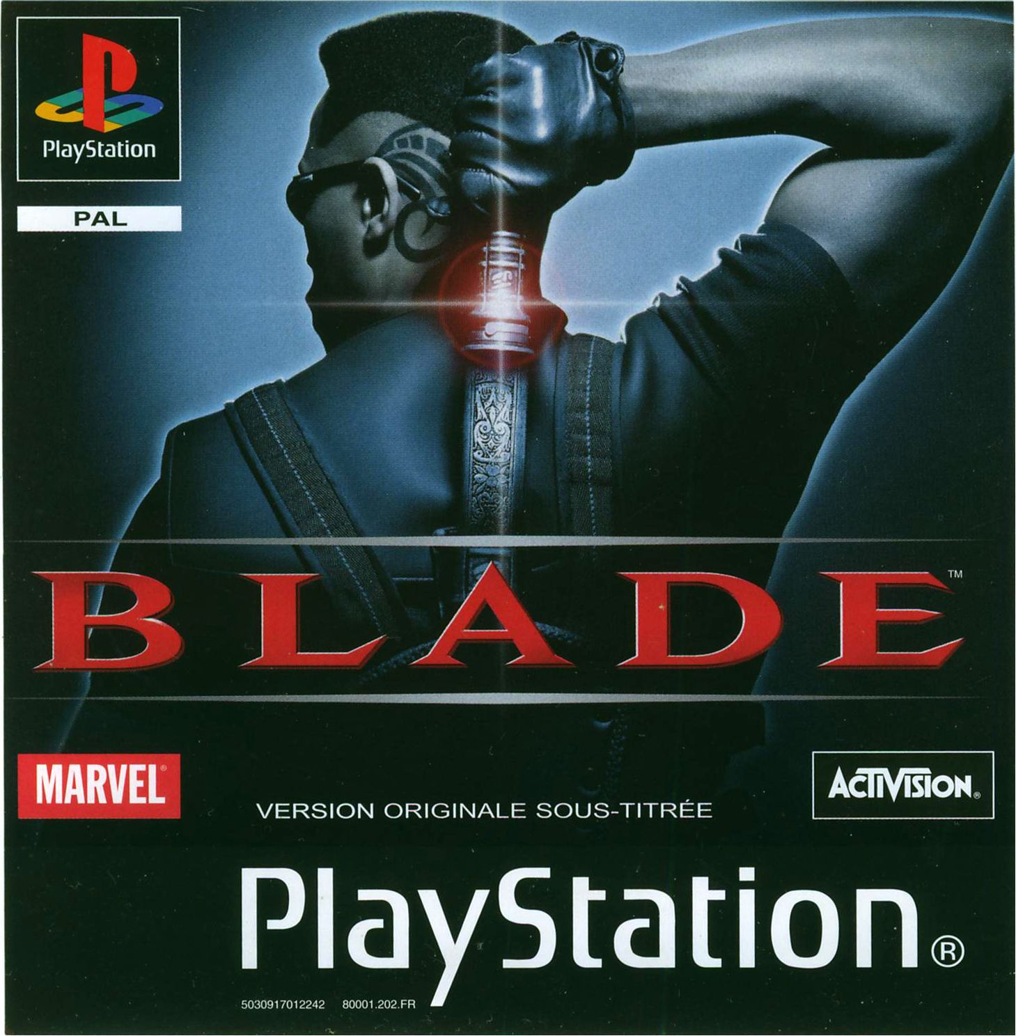 Portada de Blade · PAL Francia
