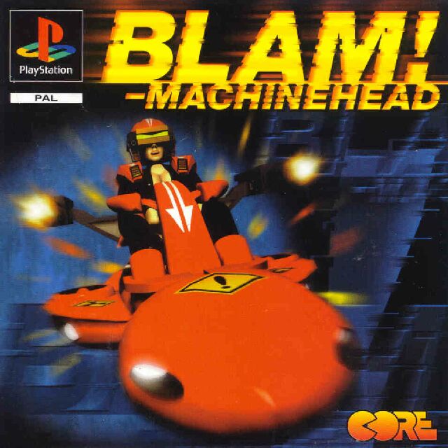 Portada de Blam! Machinehead · PAL Europa