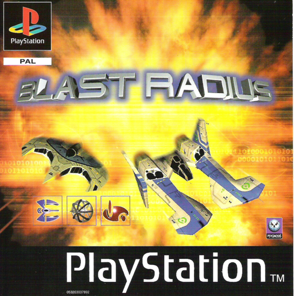 Portada de Blast Radius · EU
