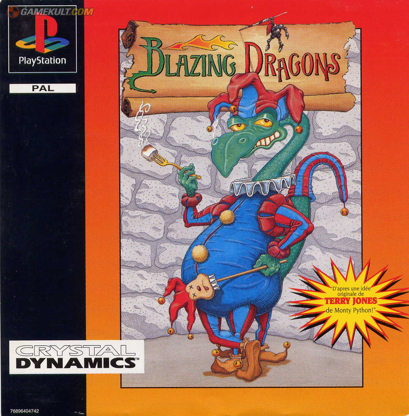 Portada de Blazing Dragons · FR